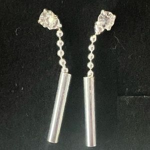 Faux Diamond Earrings